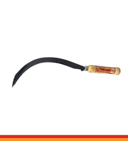 Sickle With Wooden Handle
