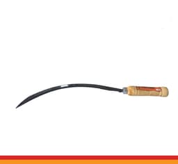 Sickle With Wooden Handle