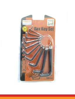 Hex Key Set 10pcs (metric)