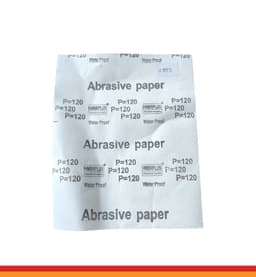 Abrasive paper 120 White