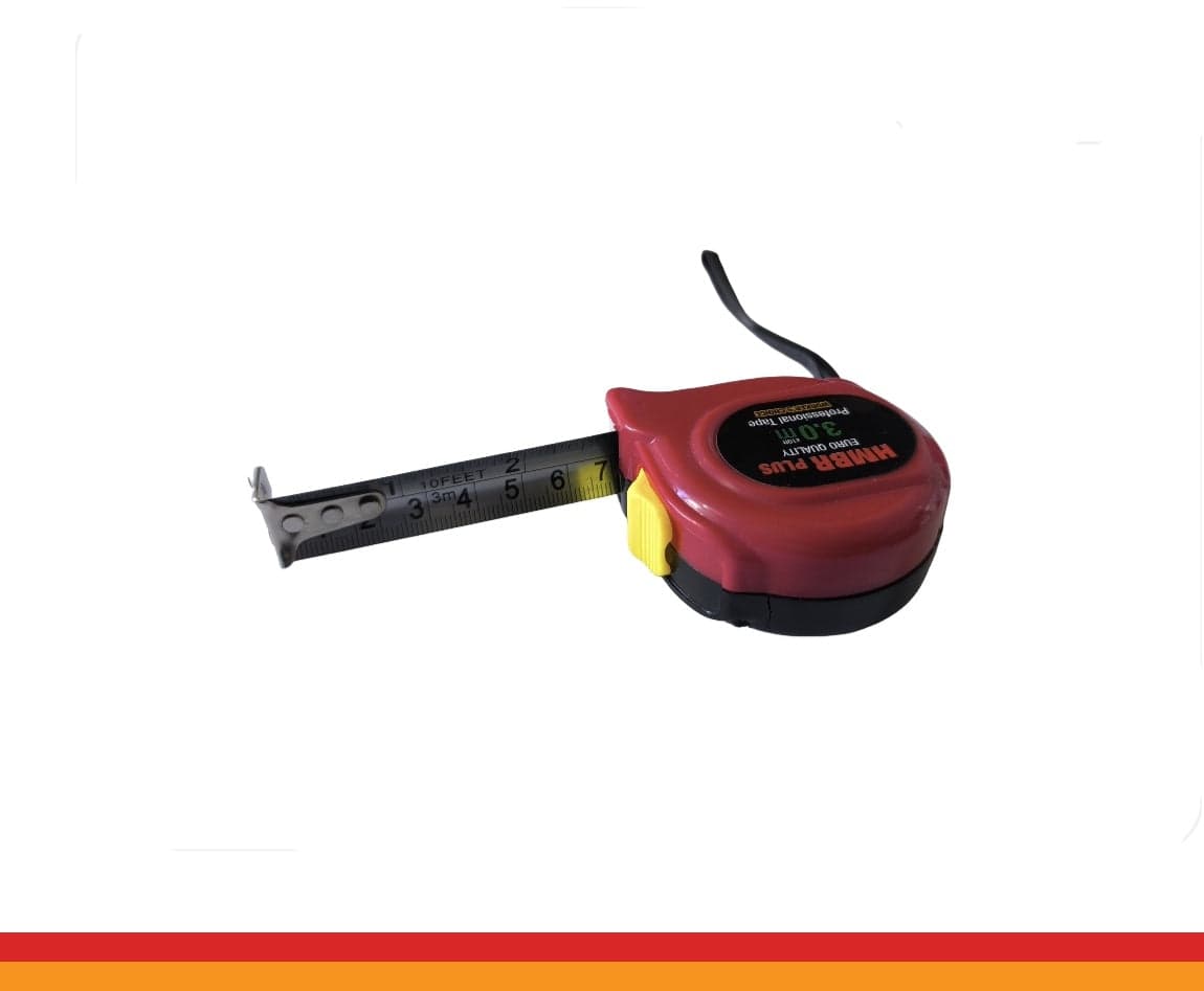 Measuring Tape Black and Red