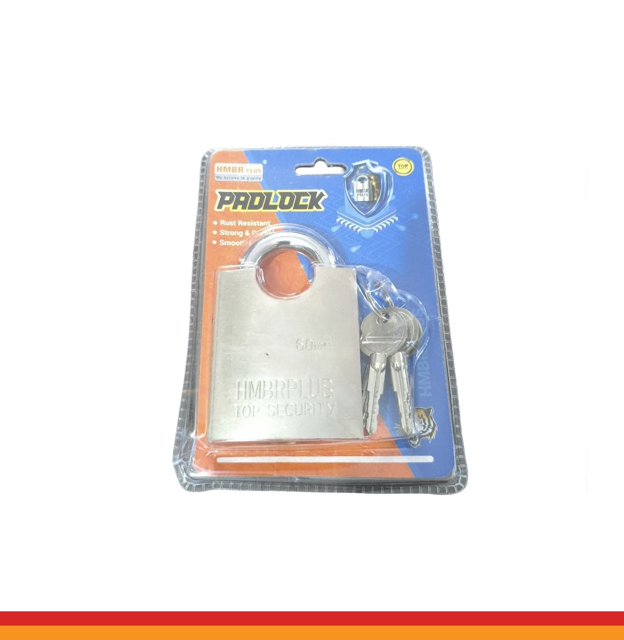 Inwrapping Padlock 4 Star Keys