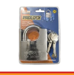 Inwrapping Padlock 4 Star Keys