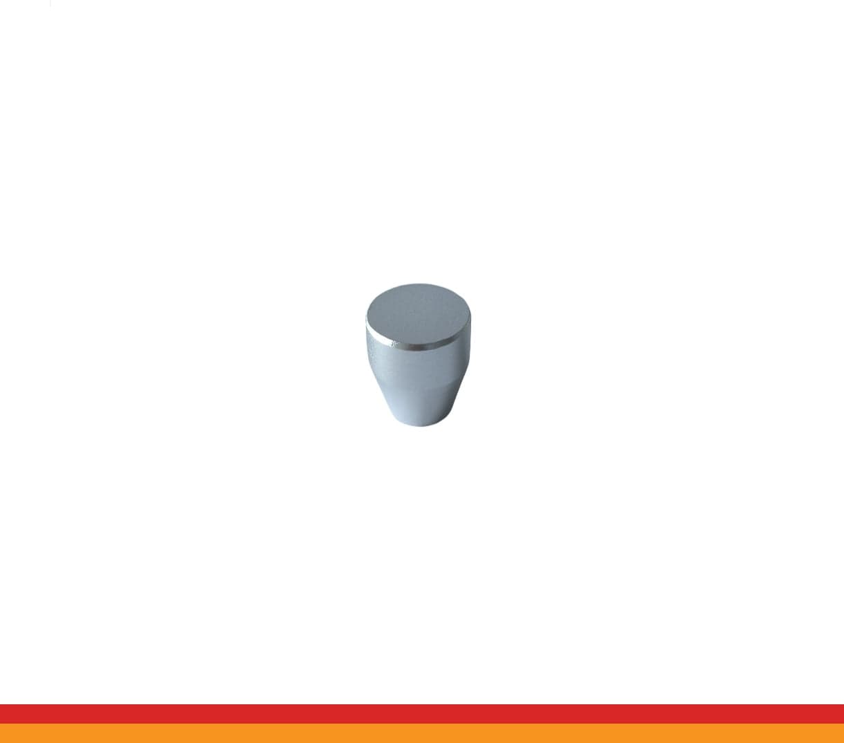 Furnitur Knobe Silver  L34s-v